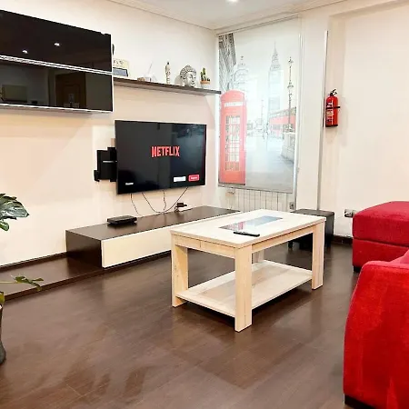Daire Nuevo 8 Minutos Ayuntamiento, 10 Catedral, Wifi Oviedo